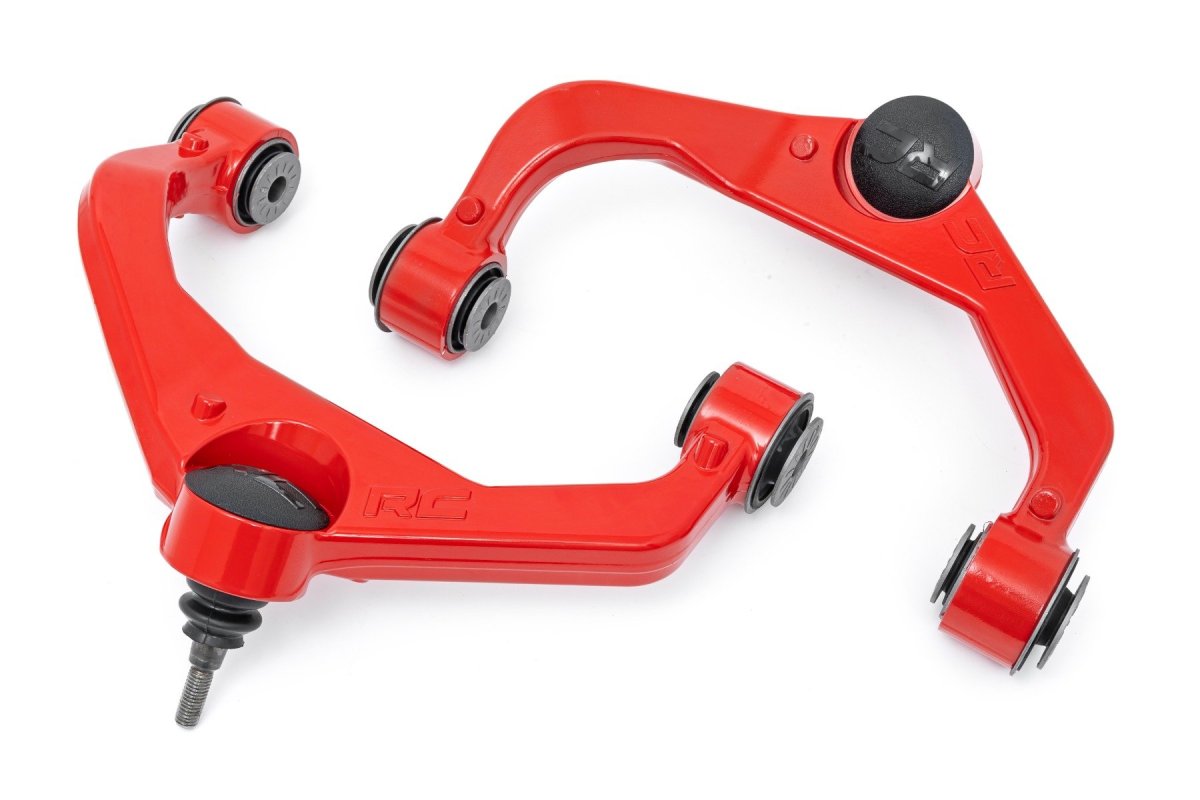 Chevrolet Silverado 2500 HD Upper Control Arms - Rough Country - Forged - Red - '11-'19